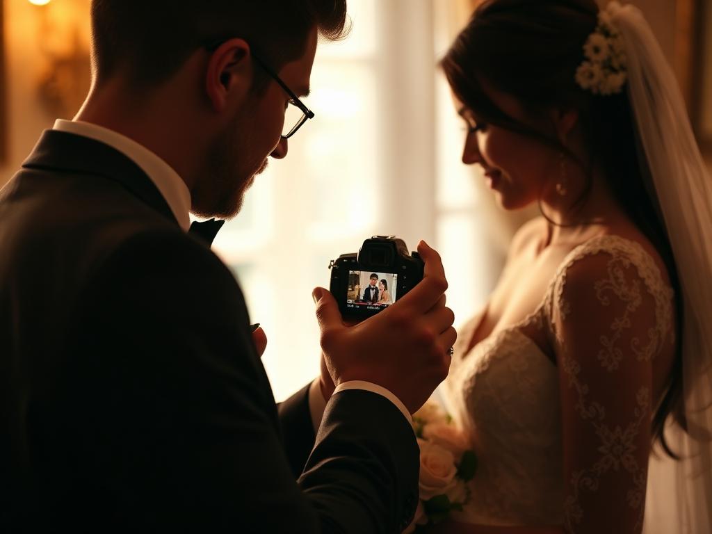 Bröllopsfotograf som fångar genuina ögonblick